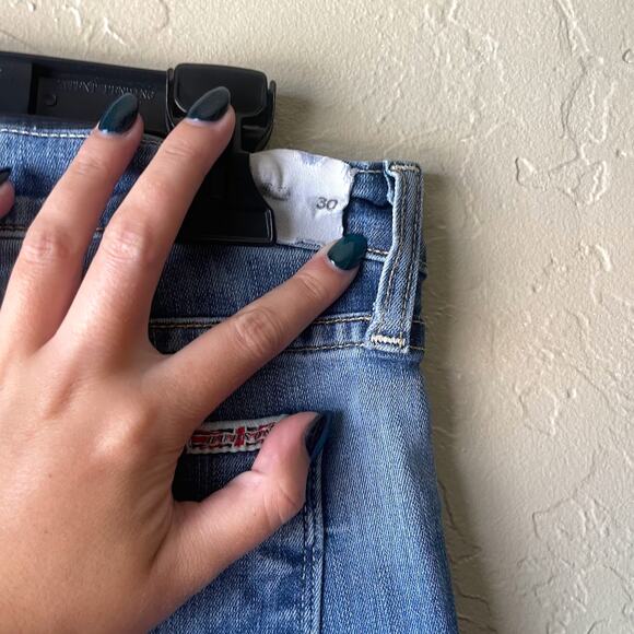 Hudson Jeans Krista Super Skinny Low Rise Stretch Denim Jeans‎ - Size 30 - Picture 9 of 16